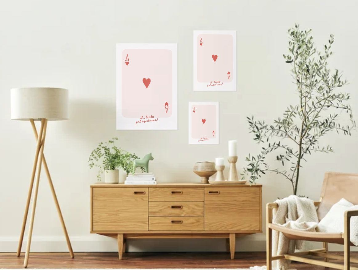 Oh, lucky girl syndrome poster