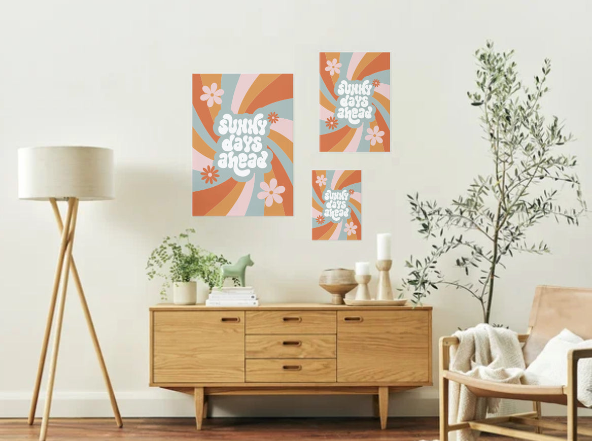 Sunny day ahead poster