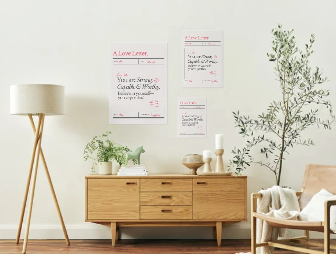 A love letter to me poster