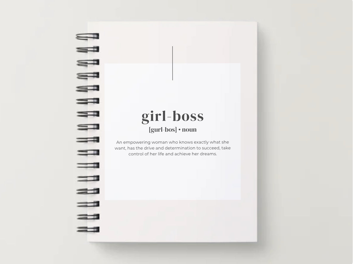Girl boss notebook