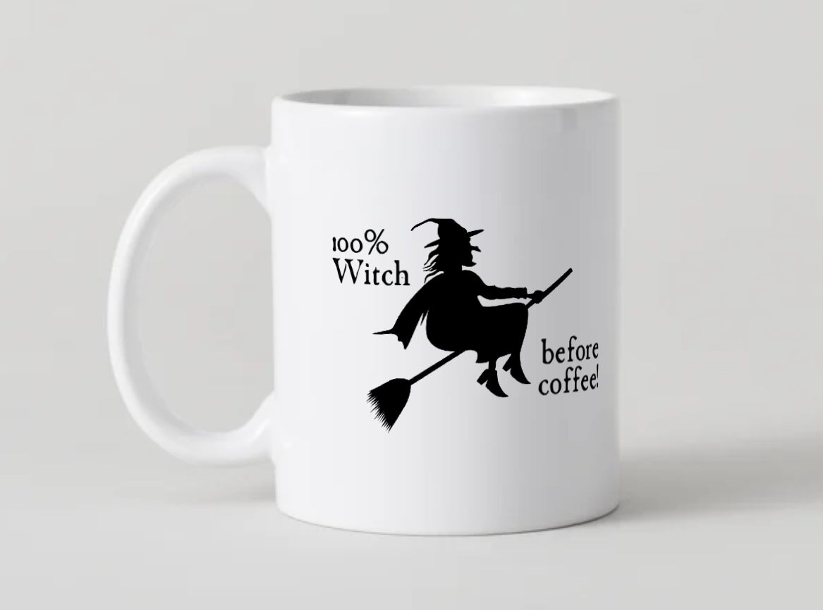 100% witch mug