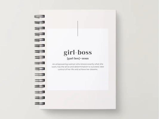 Girl boss notebook